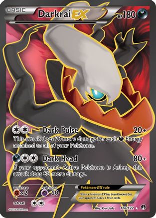 Darkrai EX (Full Art) (118/122) - XY BREAKpoint Holofoil
