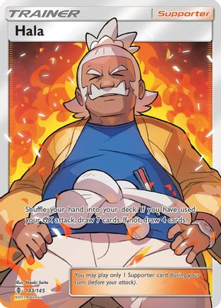 Hala (Full Art) (143/145) - SM Guardians Rising Holofoil