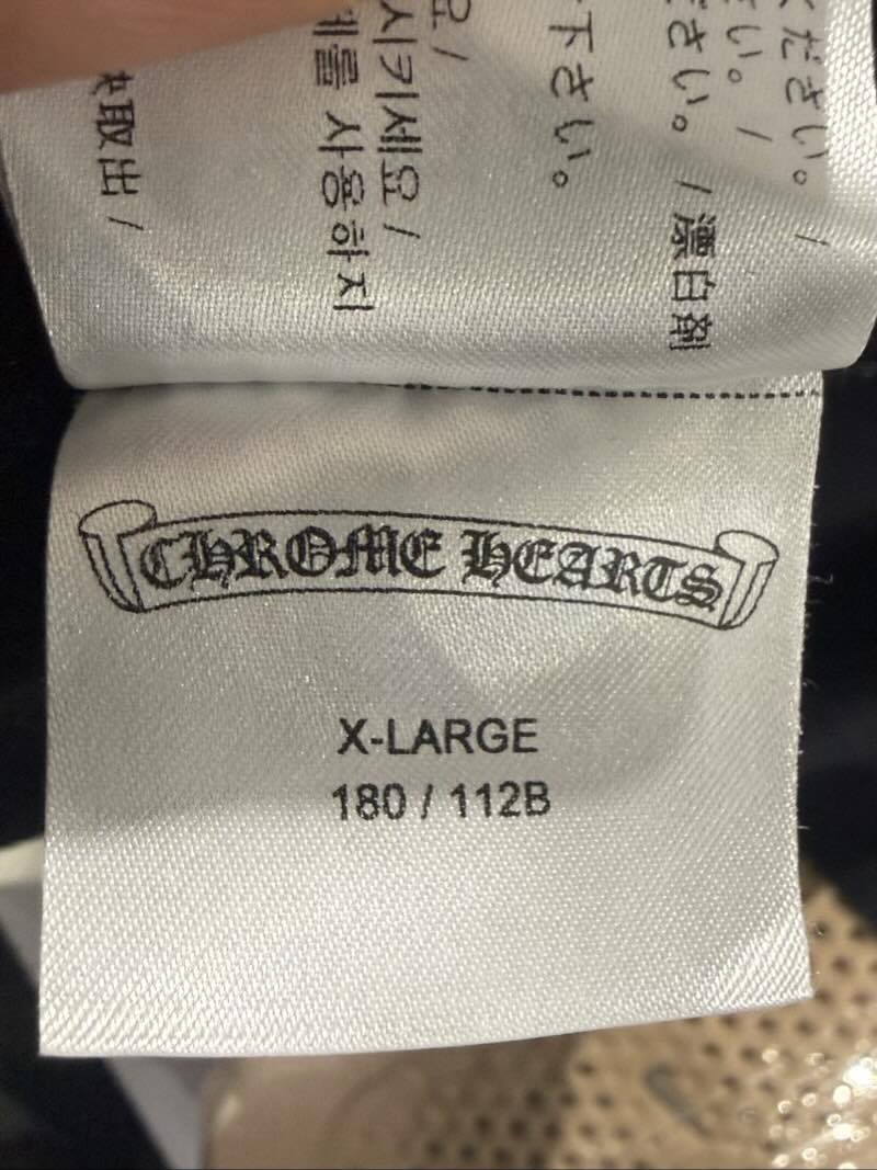 Chrome Hearts Multi Color Cross Cemetery T-Shirt Black - Lightly Pre-Owned Size XL