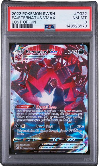 PSA 8 FA/ETERNATUS VMAX LOST ORIGIN