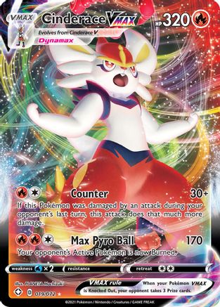 Cinderace VMAX (19/072) - Shining Fates Holofoil