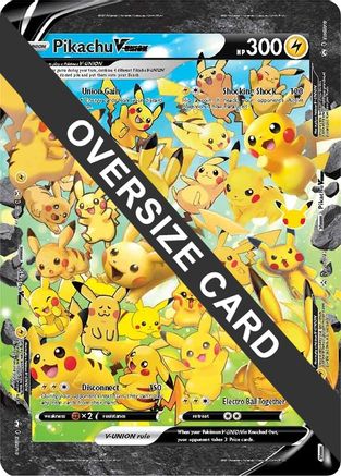 PikachuV-UNION - Jumbo Cards Holofoil