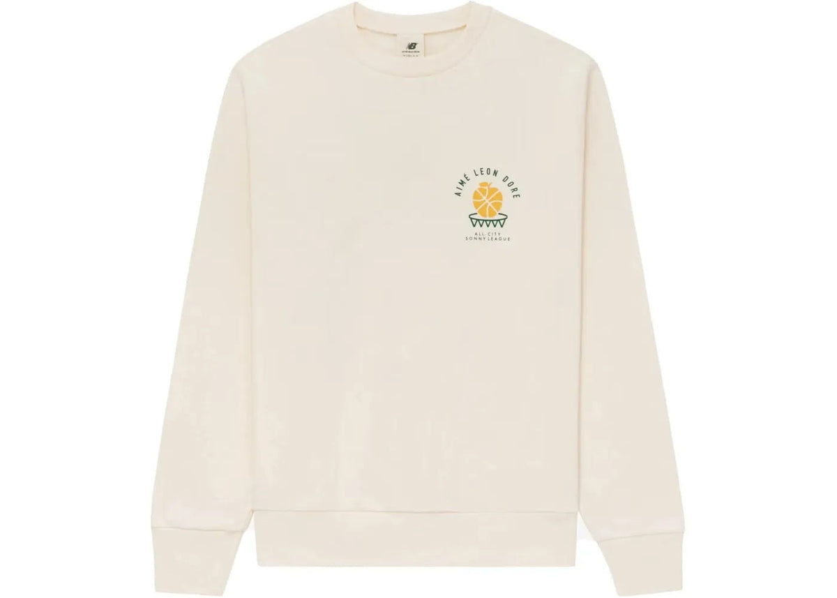 Aime Leon Dore x New Balance SONNY League L/S T-Shirt Cream