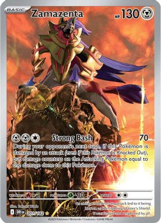 Zamazenta (201/182) - SV10 Destined Rivals Holofoil