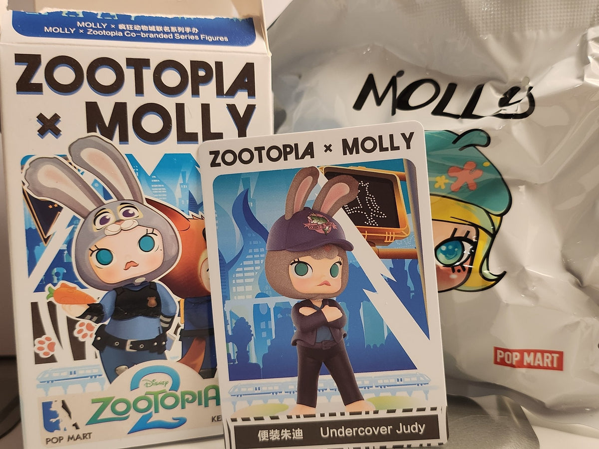 UNDERCOVER JUDY figure - MOLLY X ZOOTOPIA 2 - POP MART