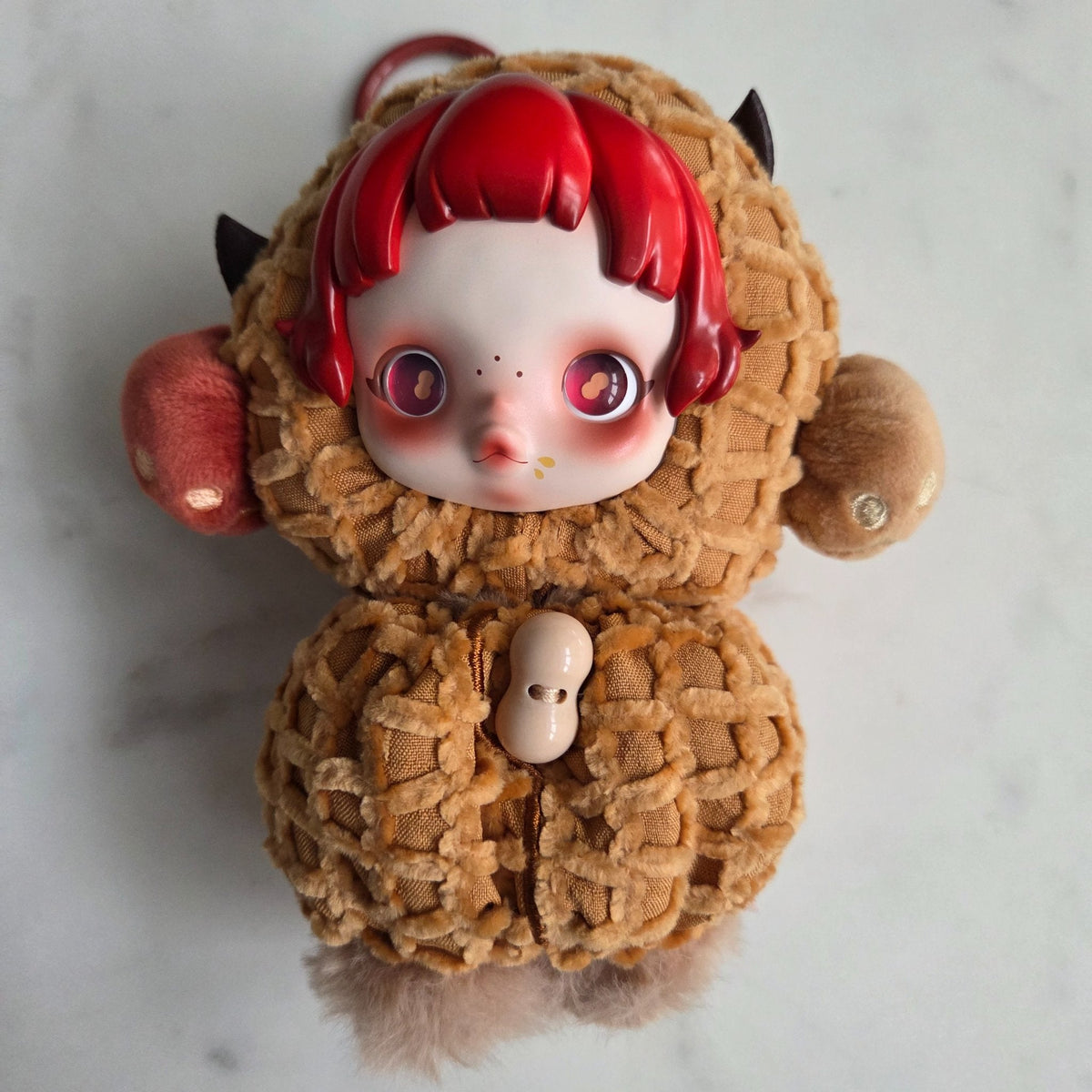 Pranky Peanut - SKULLPANDA You Found Me! Series Plush Pendant - Popmart