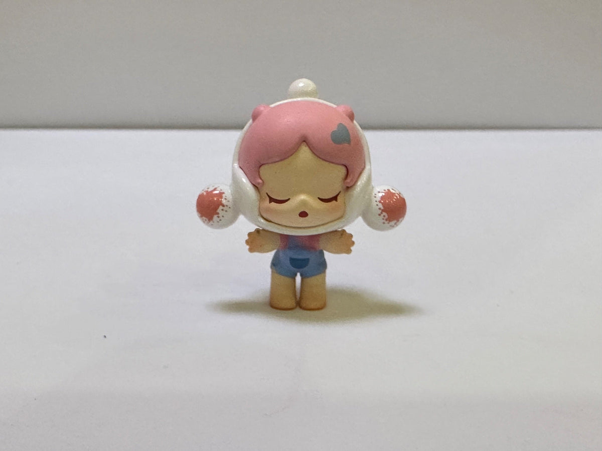 Skullpanda Pink Standing Hug POP BEAN by POP MART