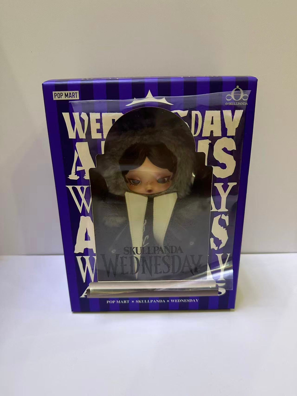 SKULLPANDA × Wednesday Plush by POP MART