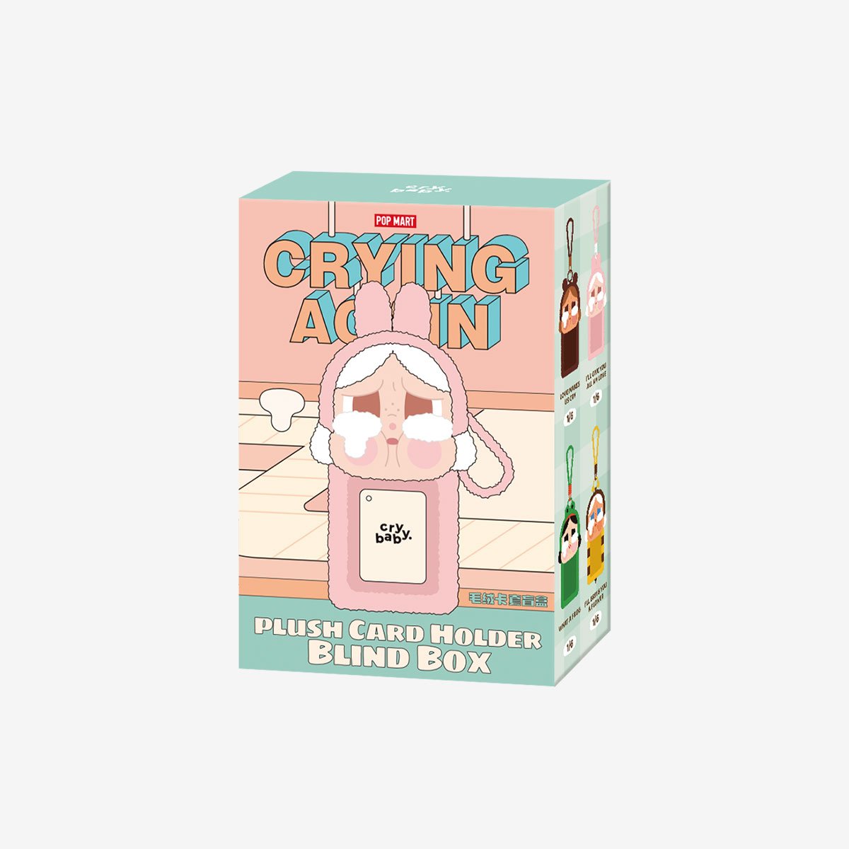 CRYBABY Card Holder Blind Box - CRYBABY Crying Again Series - POPMART