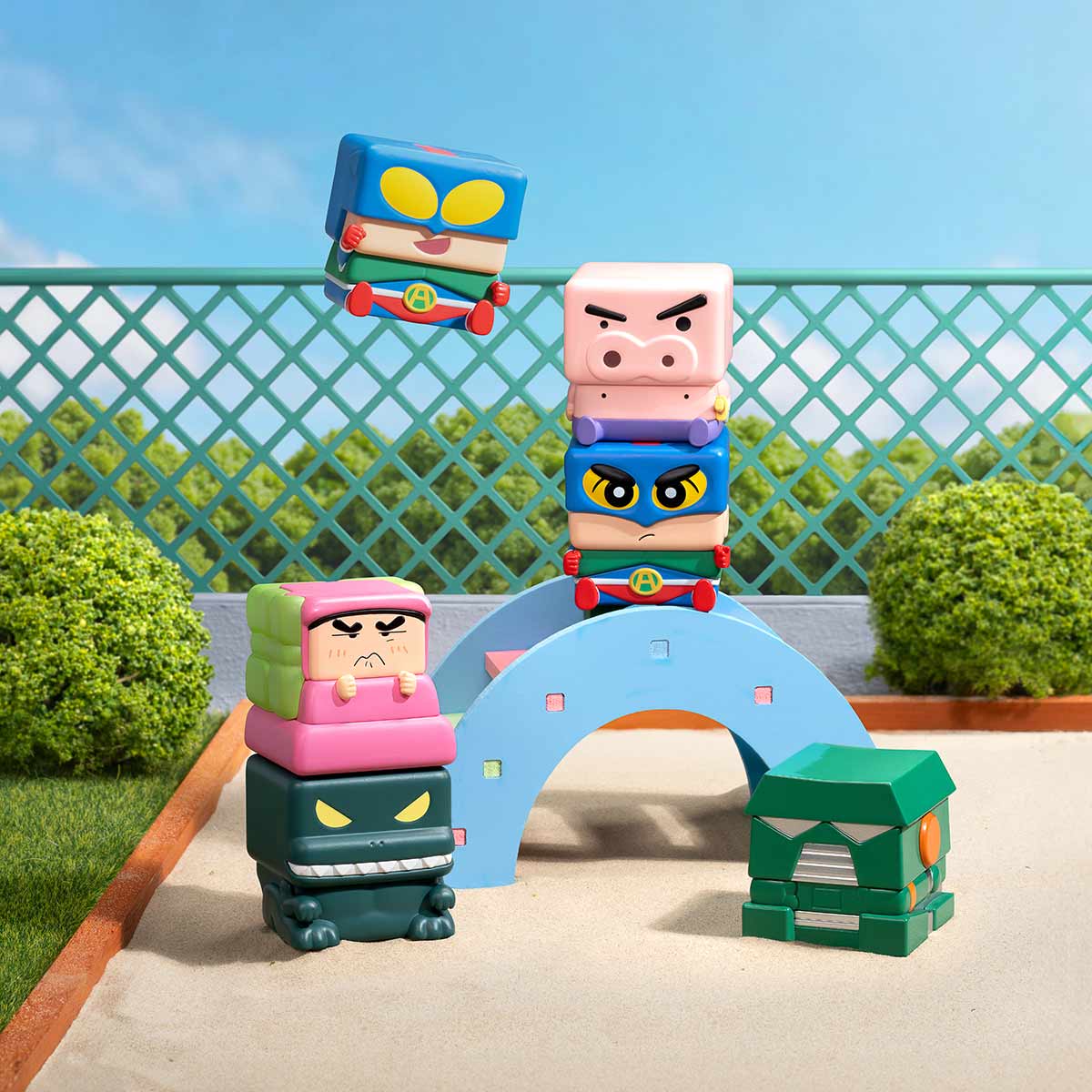 Crayon Shinchan POP CUBE-3 Blind Box - Crayon Shinchan POP CUBE-3 Series Figures - POPMART