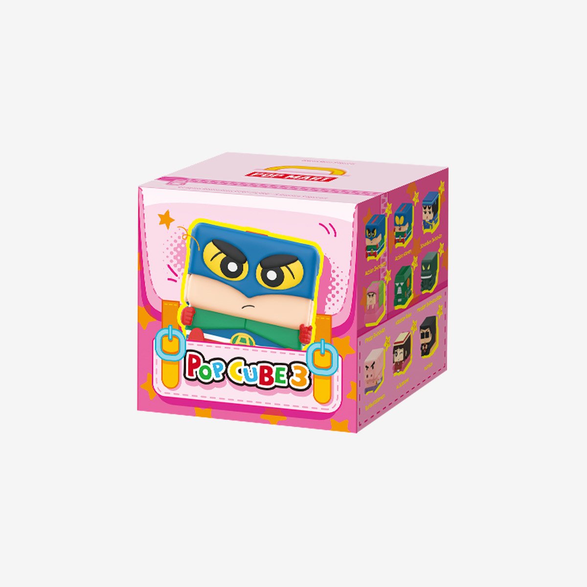 Crayon Shinchan POP CUBE-3 Blind Box - Crayon Shinchan POP CUBE-3 Series Figures - POPMART