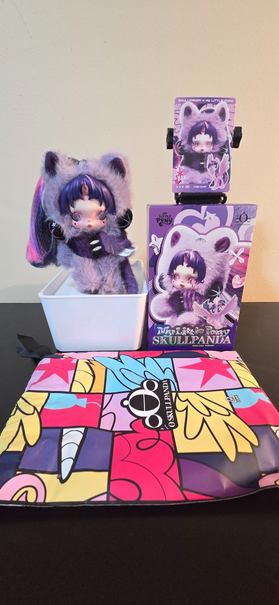 Twilight Sparkle - Skullpanda Plush Doll Pendant - x My Little Pony Series - Pop Mart