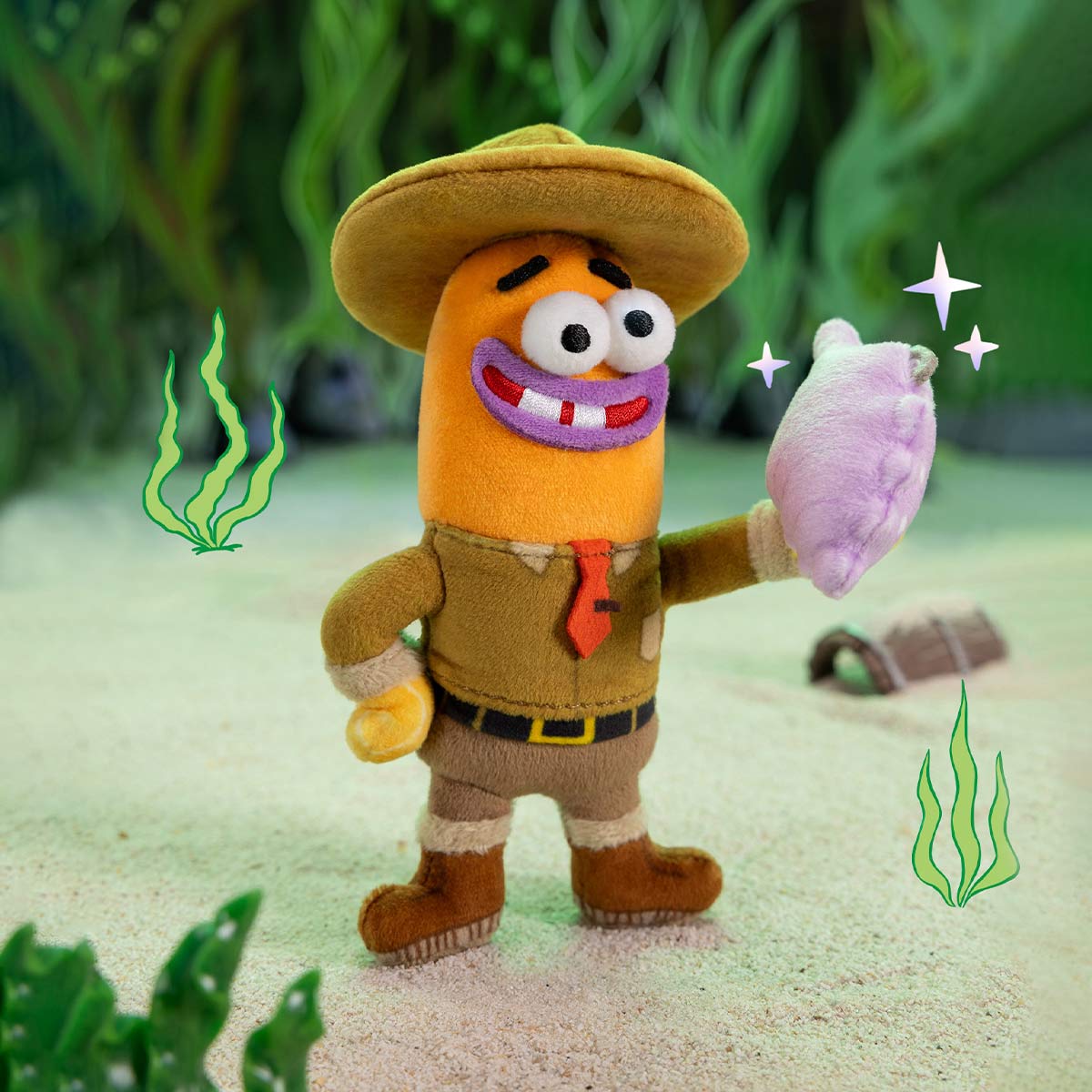 Residents of Bikini Bottom Whimsical Plush Series 2 Blind Box - SpongeBob SquarePants - POPMART