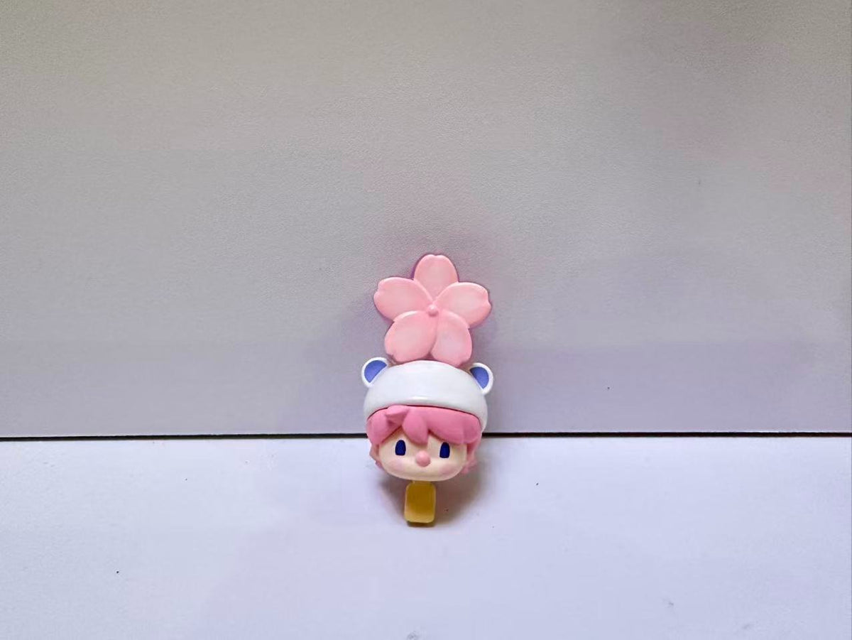 Sweet Bean Sakura Popsicles Bean (2024 China Spring in-store limited) POP BEAN by POP MART
