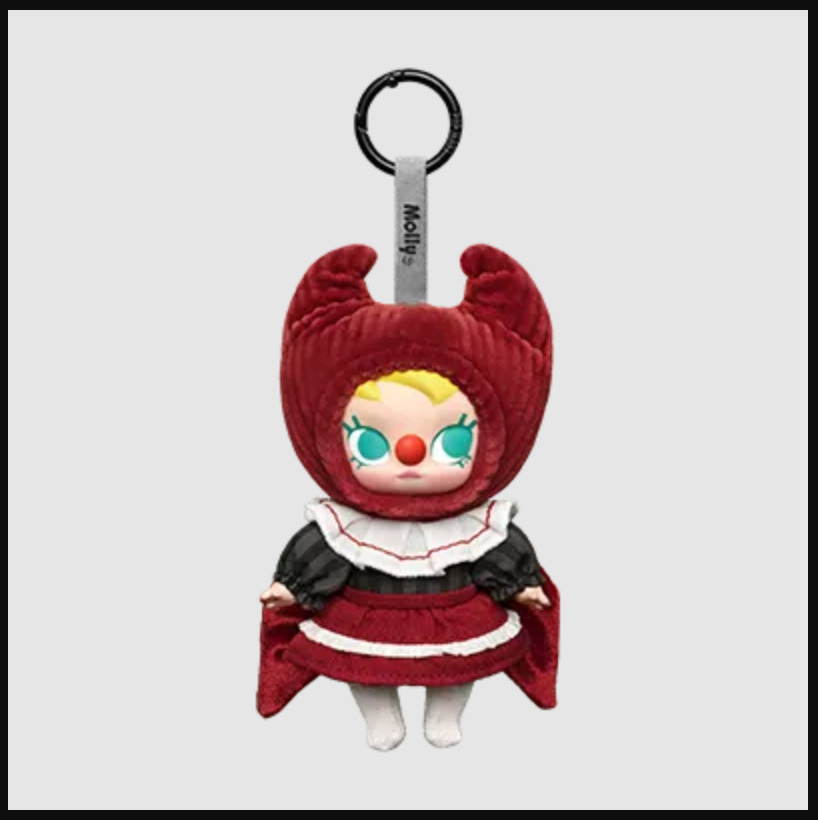 Crimson Dancer (Molly) - Why So Serious Series Vinyl Plush Pendant - Pop Mart