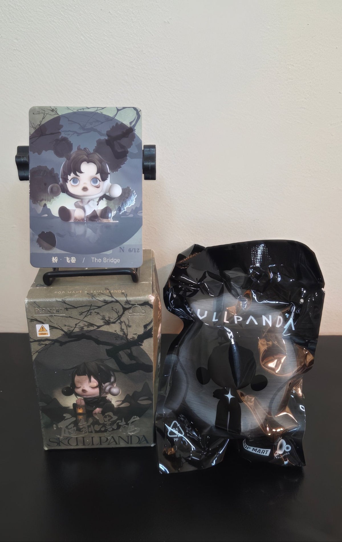 The Moss - Skullpanda Figurine - Ink Plum Blossom Series - Pop Mart
