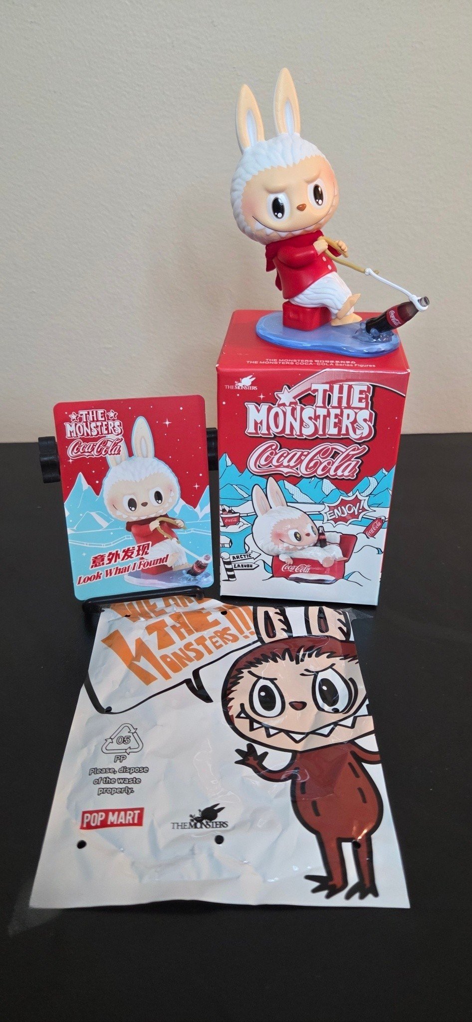 Look What I Found - The Monsters Coca Cola Labubu Series - Pop Mart