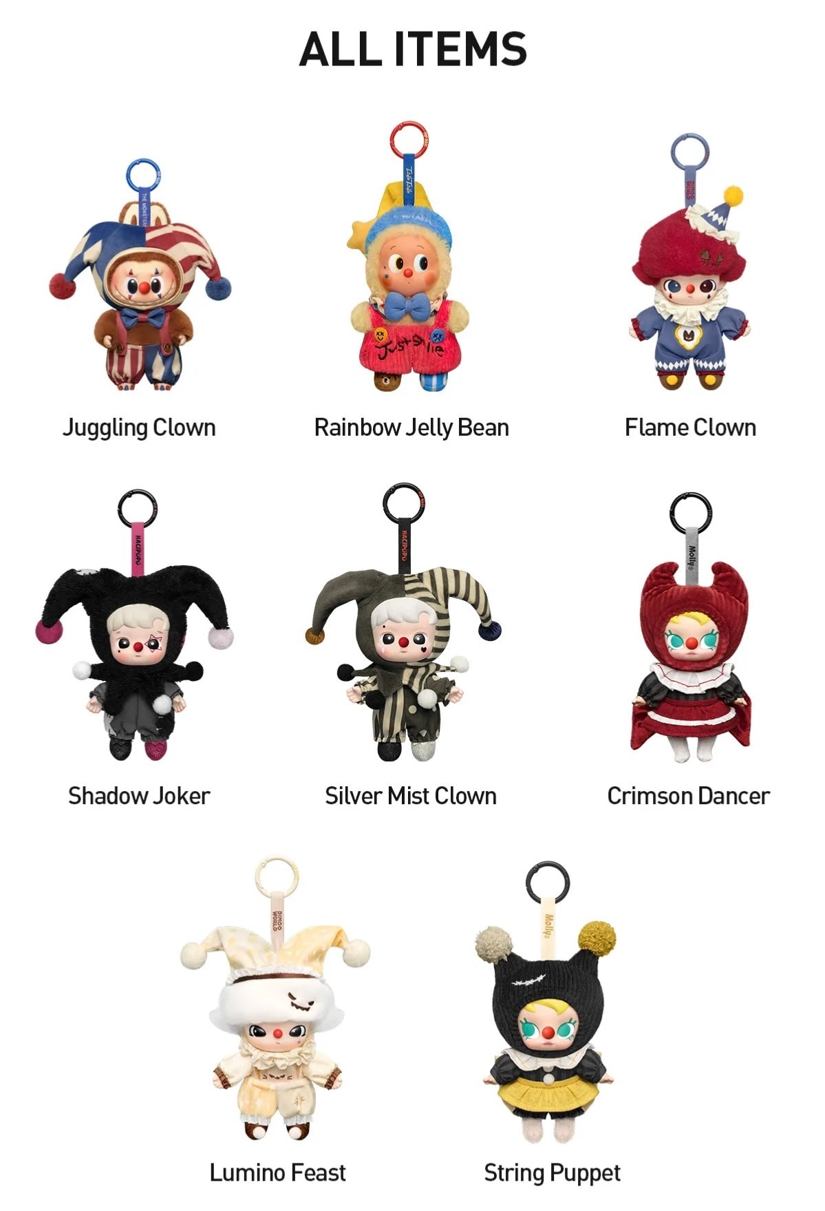WHY SO SERIOUS Series - Vinyl Plush Pendant Blind Box by POP MART