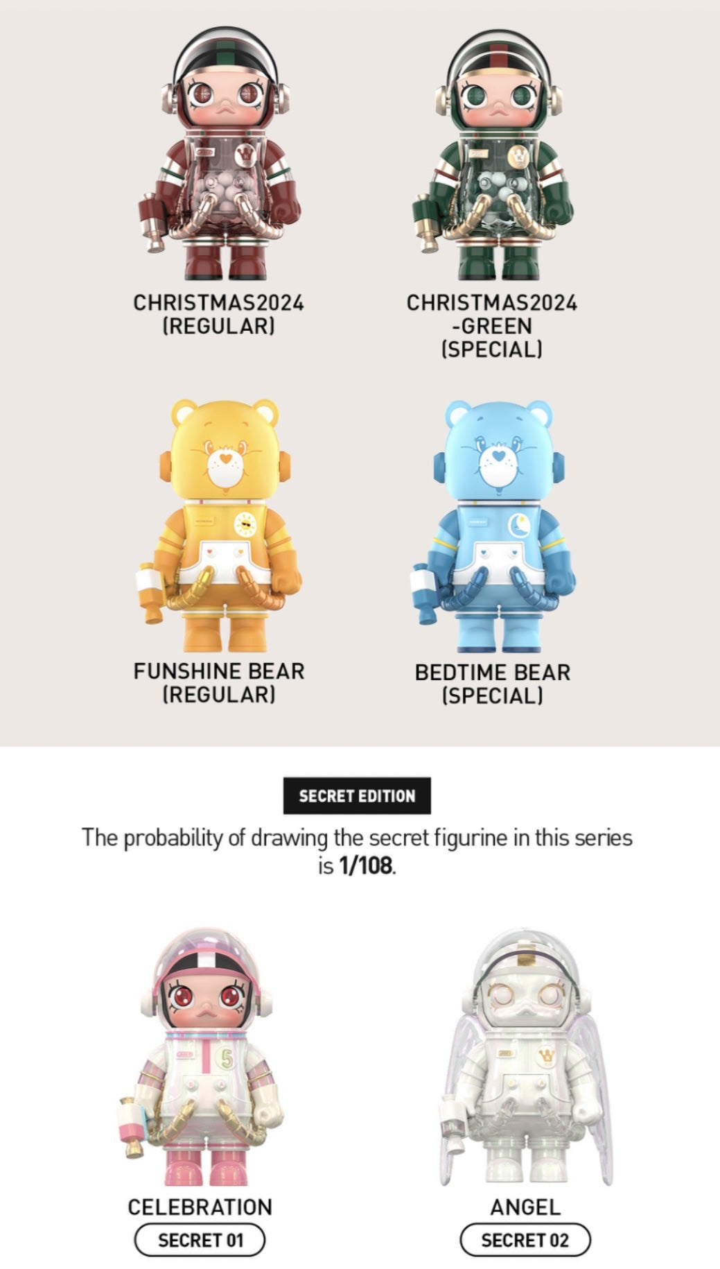 Mega Space Molly 100% Series 4 blind box - Pop Mart