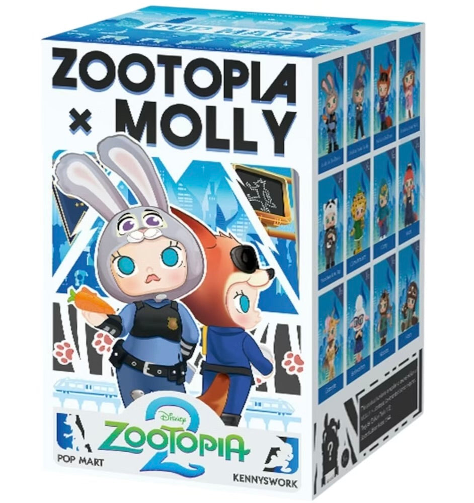 Molly x Zootopia Co-branded series blind box - Pop Mart