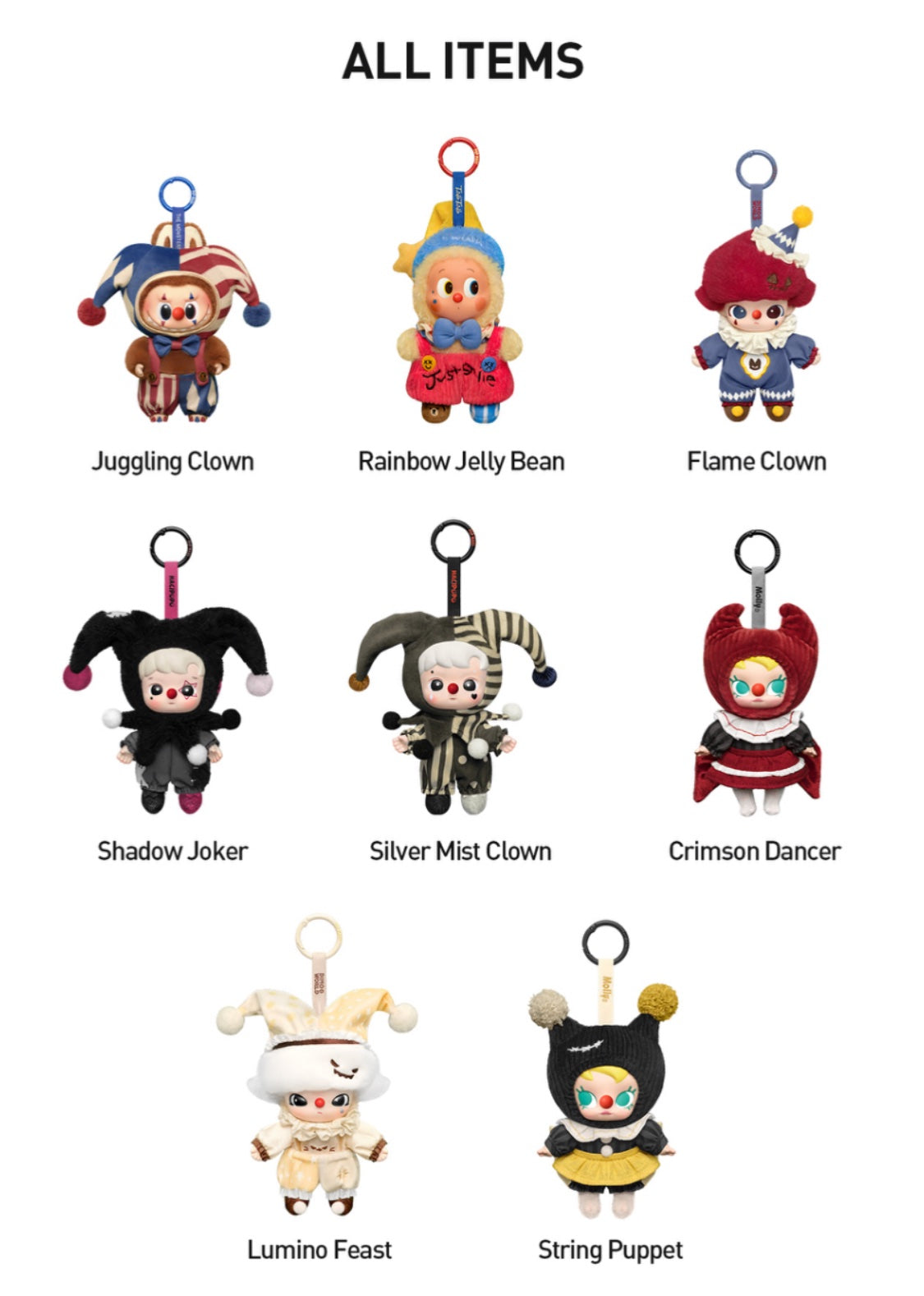 Why So Serious Series Vinyl Plush Pendant Blind Box - Pop Mart
