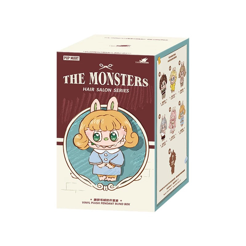 The MONSTER Hair Salon Series Vinyl Plush Blind Box by POP MART