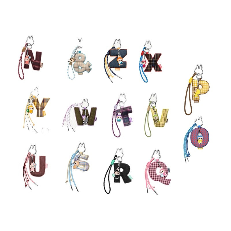 Labubu Pin for Love Series Letter Pendant Blind Box N-Z Blind Box - Pop Mart