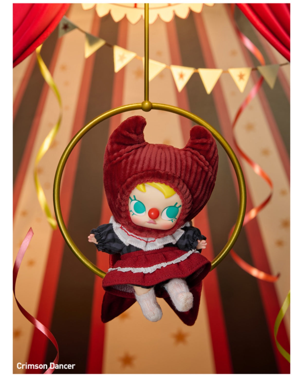 Molly Crimson Dancer - Popmart Why so Serious Plush Pendant