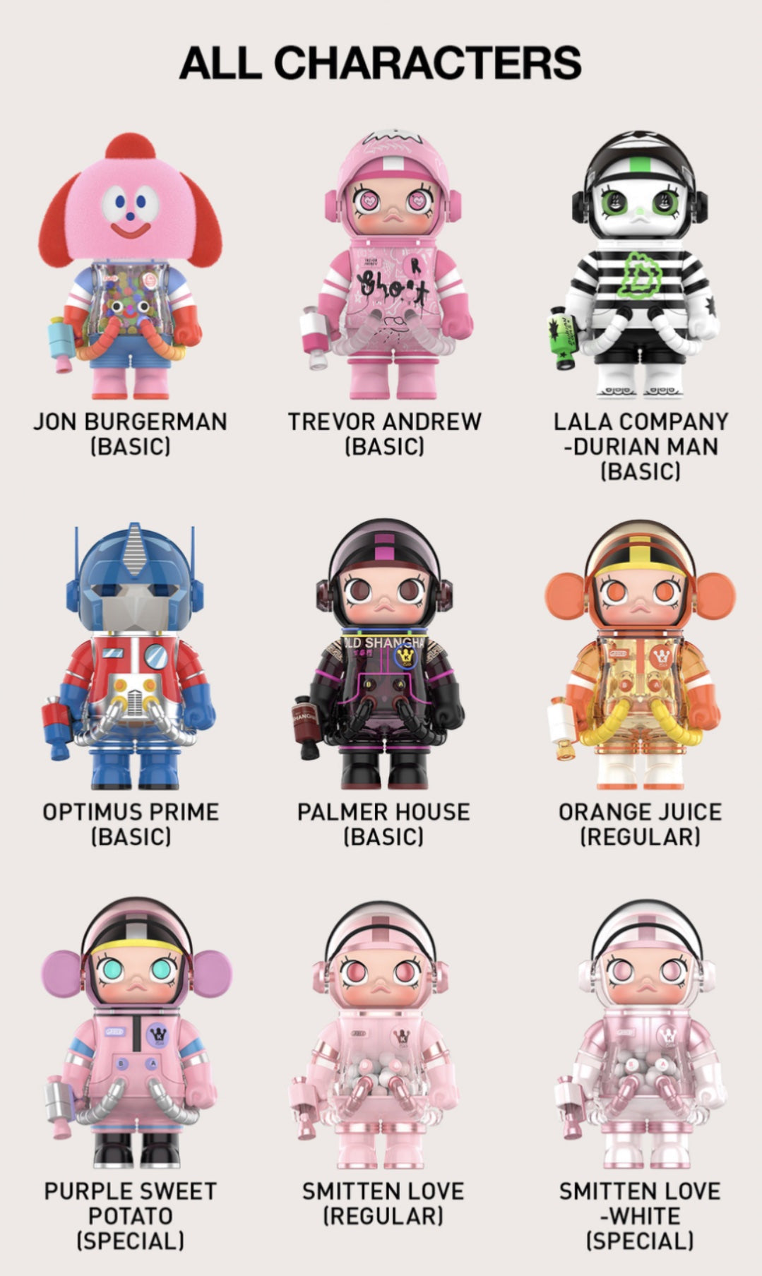 Popmart Mega Space Molly 100% Series 4 Blind Box