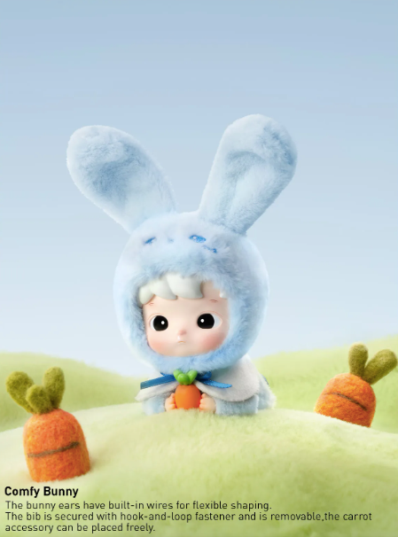 Comfy Bunny - Hacipupu Snuggle With You Plush Series by POP MART