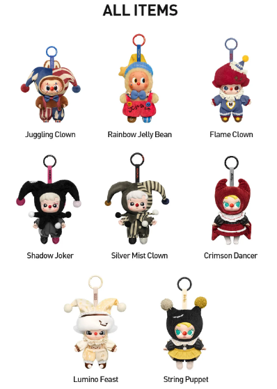 WHY SO SERIOUS Series Vinyl Plush Pendant Blind Box by POP MART