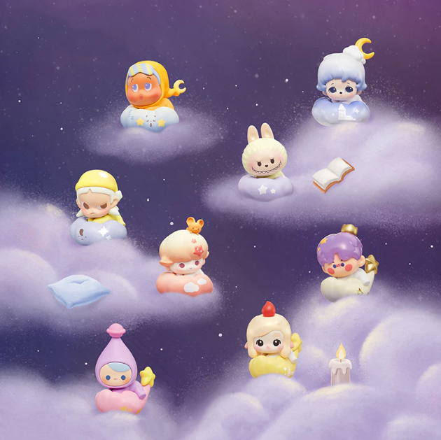 POP BEAN Goodnight Night Sky Blind Bag Figures Series by POP MART