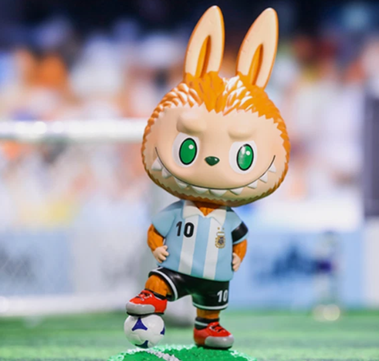 Labubu THE MONSTERS Argentina Soccer Football Team Series Single Blind Box by POP MART