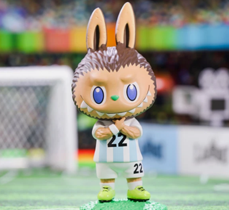 Labubu THE MONSTERS Argentina Soccer Football Team Series Single Blind Box by POP MART