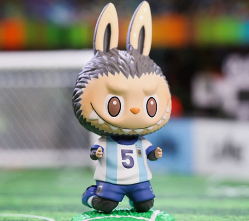 Labubu THE MONSTERS Argentina Soccer Football Team Series Single Blind Box by POP MART