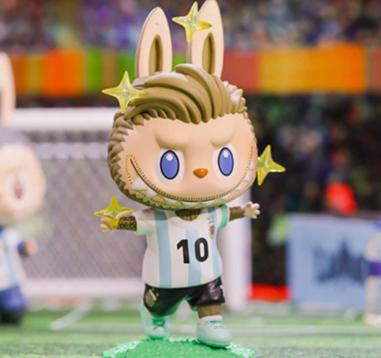Labubu THE MONSTERS Argentina Soccer Football Team Series Single Blind Box by POP MART