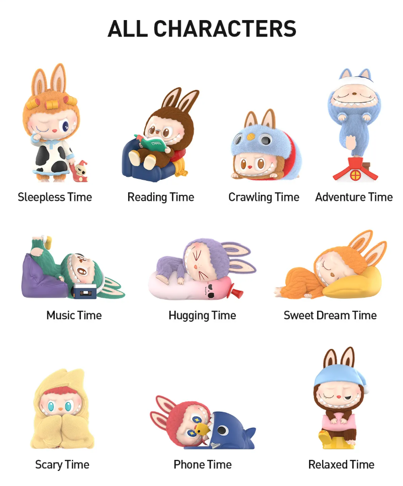 Labubu THE MONSTERS 1:00 A.M. Figures Blind Box Series by POP MART