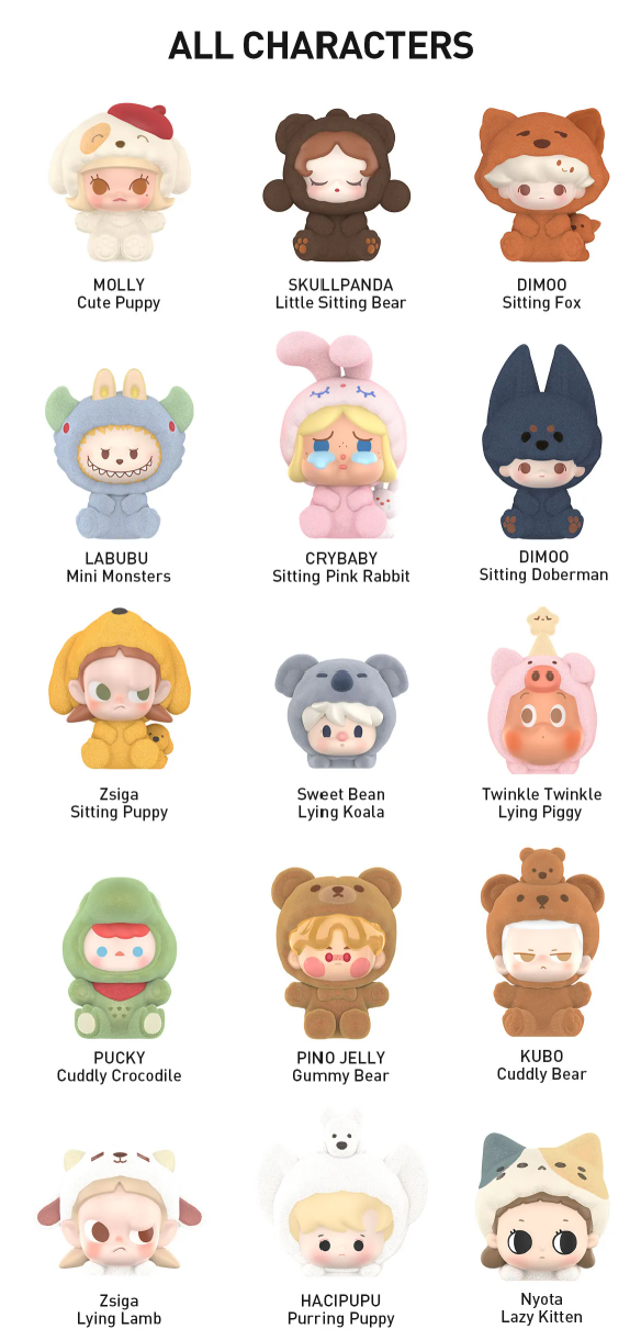 POP BEAN Pajama Cross Dressing Series Blind Box by POP MART