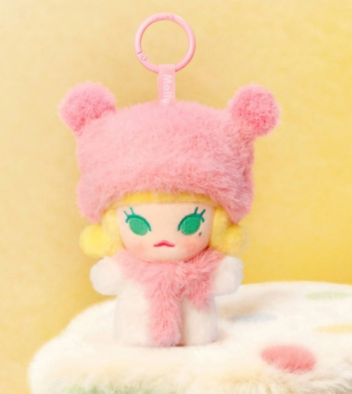 MOLLY Snug Knit Hat - Fluffy & Cozy Series Plush Pendant by POP MART