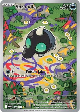 Shroodle (149/132) - ME01 Mega Evolution Holofoil