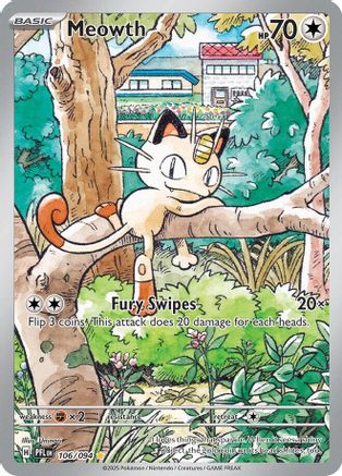 Meowth (106) - ME02 Phantasmal Flames Holofoil