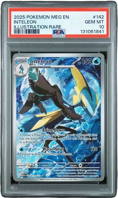 PSA 10 INTELEON MEGA EVOLUTION