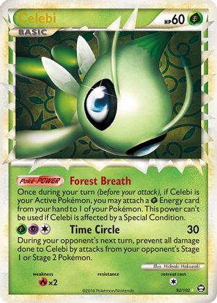 Celebi (Prime) (92/102) - Triumphant Holofoil