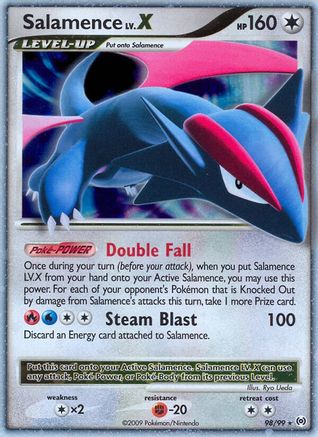 Salamence Lv.X (98/99) - Arceus Holofoil