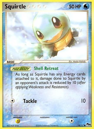Squirtle (14/017) - POP Series 4