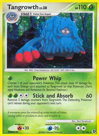 Tangrowth (10/106) - Great Encounters Holofoil