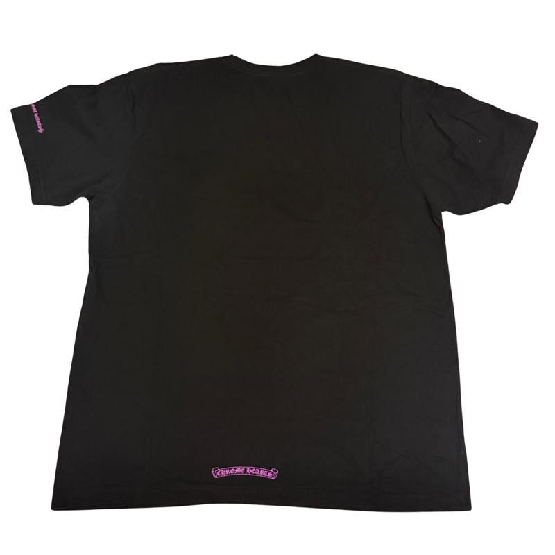 Chrome Hearts Neck Logo T-Shirt Black Purple - Worn Once Size XL