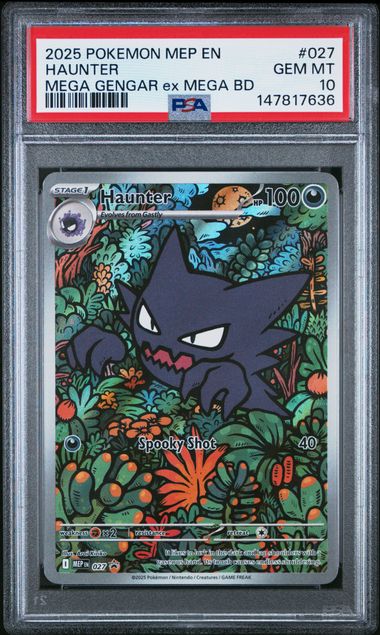 PSA 10 HAUNTER MEGA GENGAR EX MEGA BD