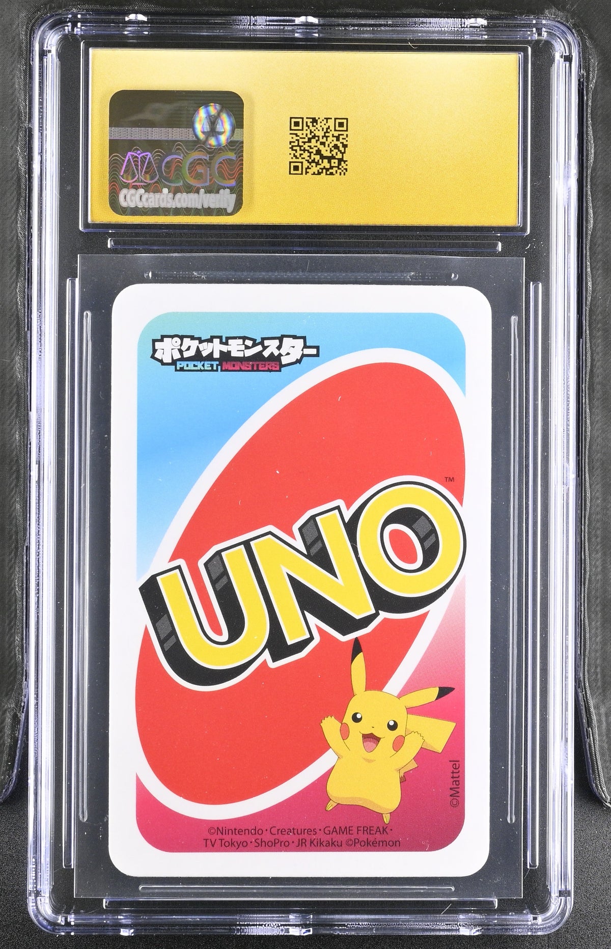CGC PRISTINE 10 Pikachu #0 Pokemon Pocket UNO
