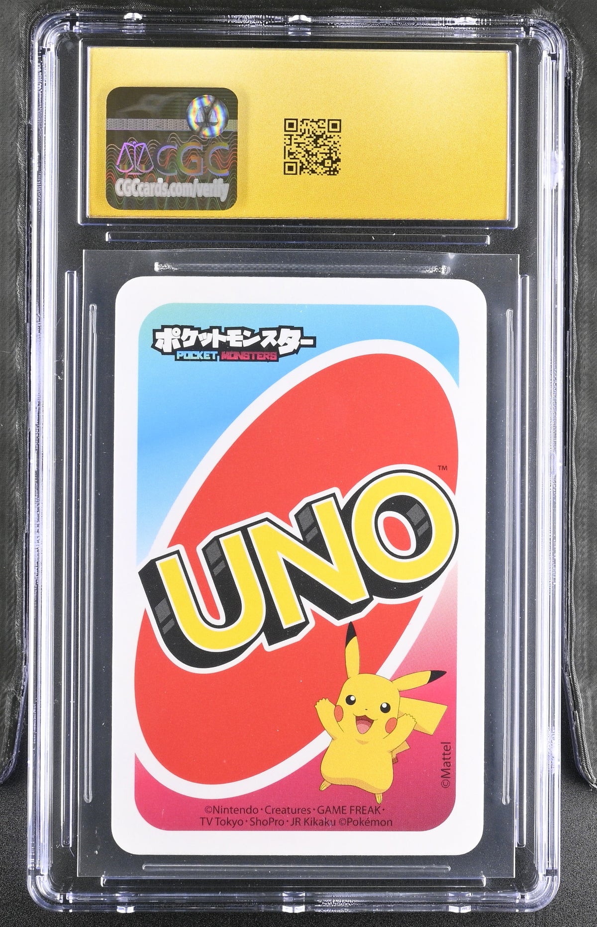 CGC PRISTINE 10 Mewtwo Pokemon Pocket UNO Red 9